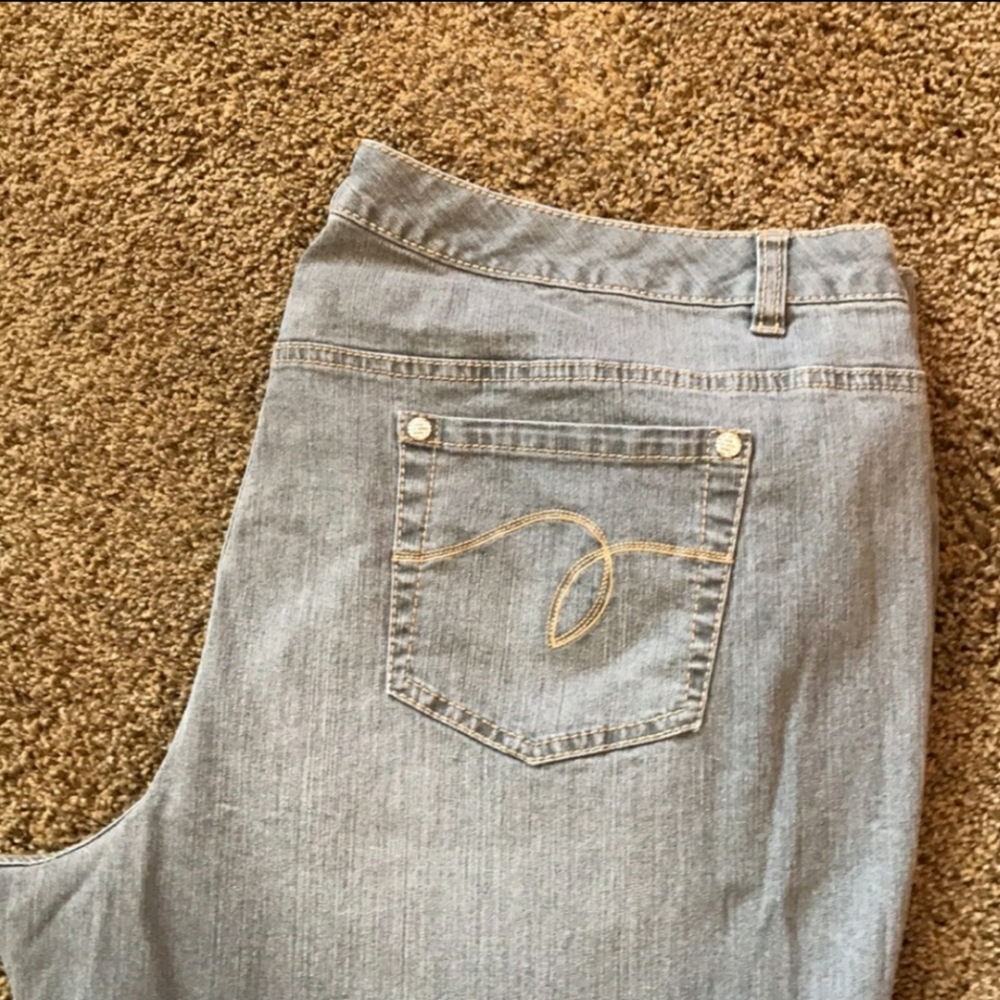 Avenue Grey Skinny Jeans